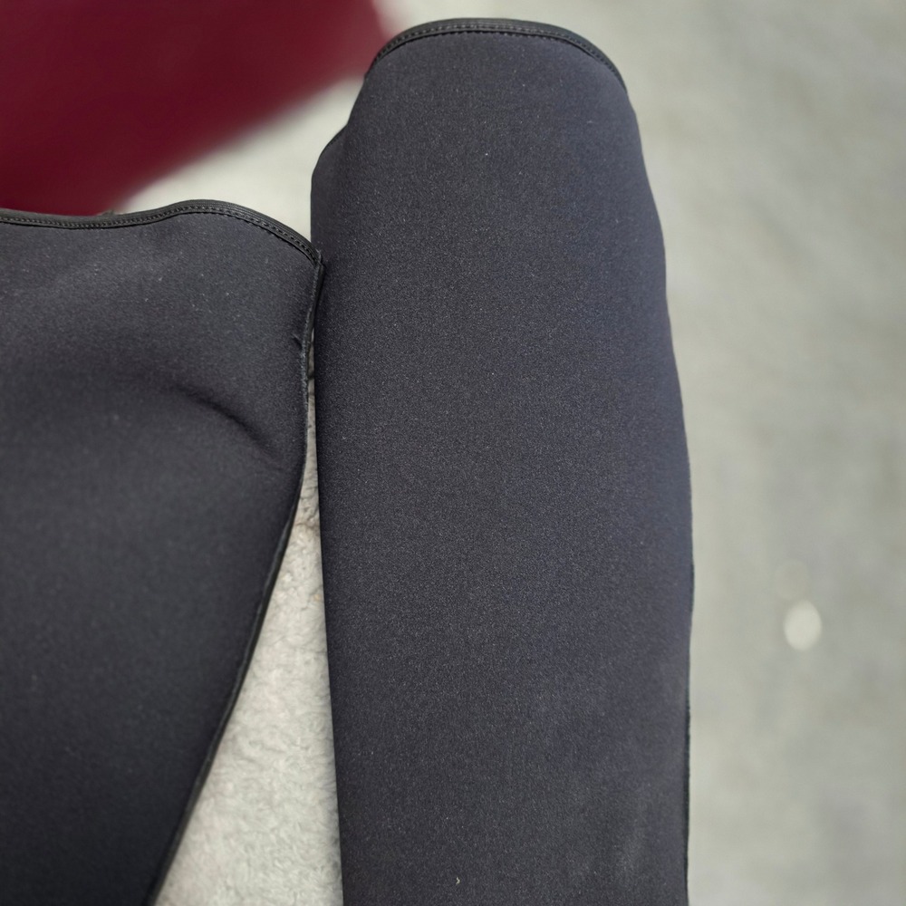 Amalfi Rangoni Black Italian‎ Leather Stretch Calf Knee High Heel Boots 5M NEW✨ - Picture 9 of 10